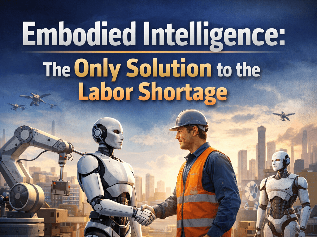 Why Embodied Intelligence Is the Only Scalable Solution to the Global Labor Shortage